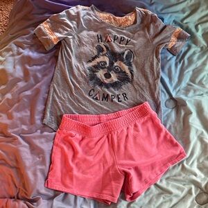 Girls 14/16 Happy Camper Outfit